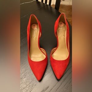 Jessica Simpson Red Heels